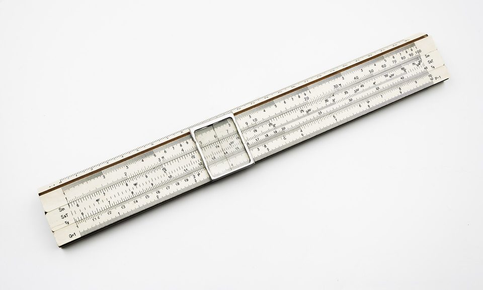 A slide rule, an instrument that answers only the question it is set up for